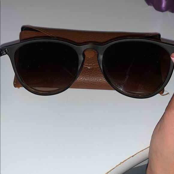 Ray-Ban Tortoise Shell Polarized Sunglasses main image 3